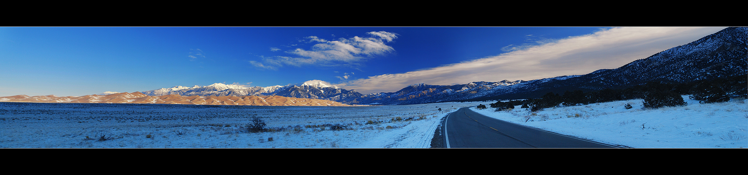 Great Sand Dunes National Park Panorama