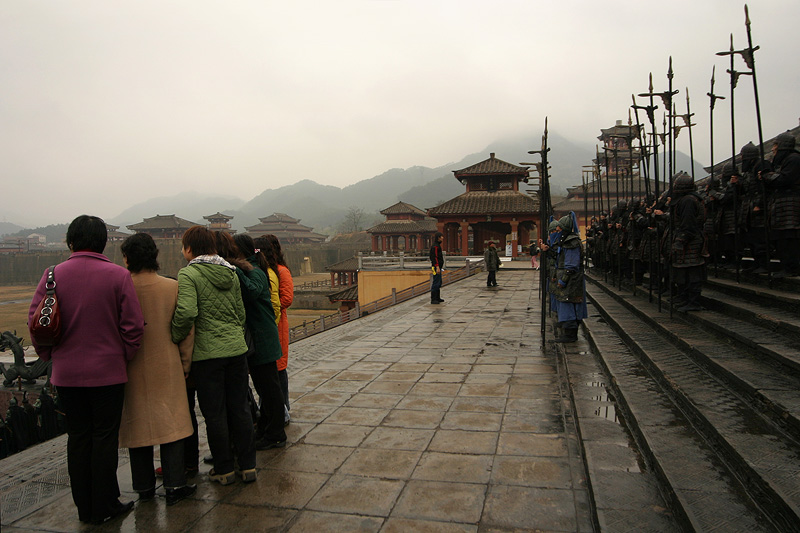 Then and now, Hengdian, China, 2006