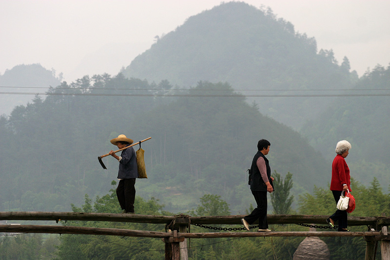 Some things never change, Hu Village, Anhui Province, China, 2006