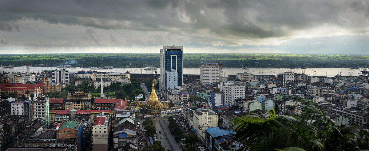Over Yangon