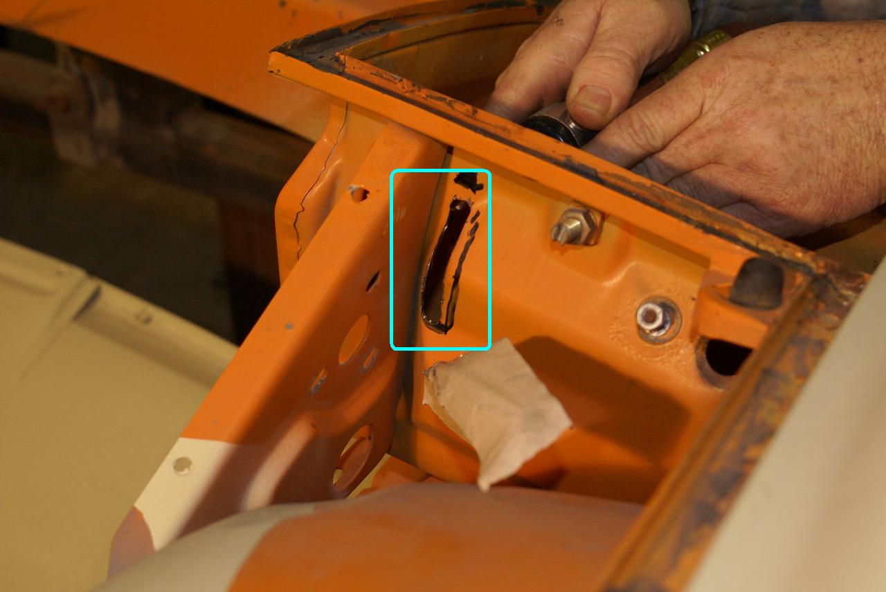 914-6 GT Mechanical Headlight Raisers - Right Side Installation Photo Sequence - Photo 13