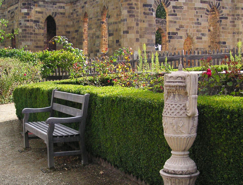 Garden corner