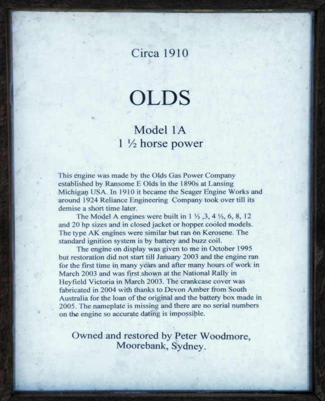 1910 Olds: Caption