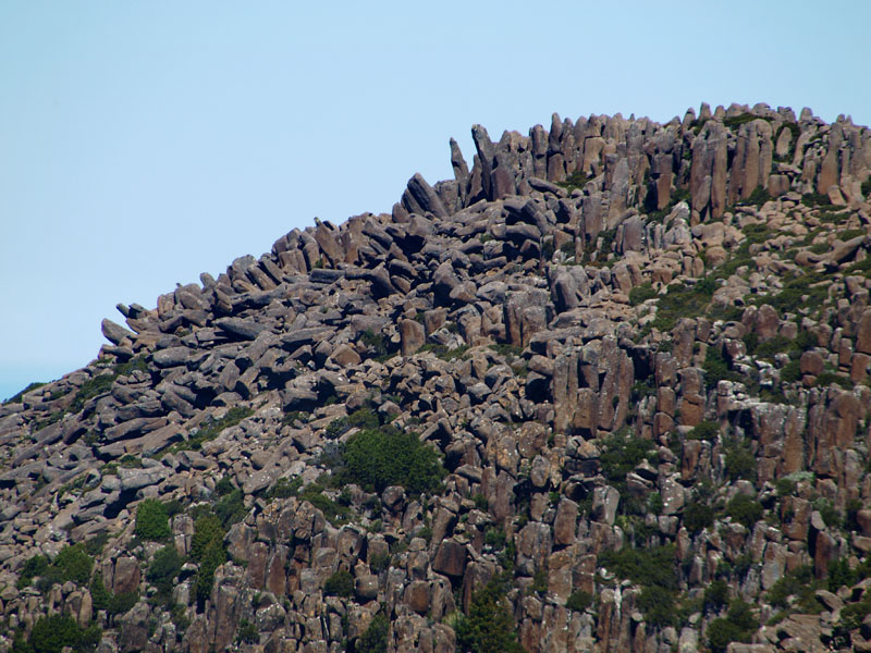 Skyline on Mount Wellington
