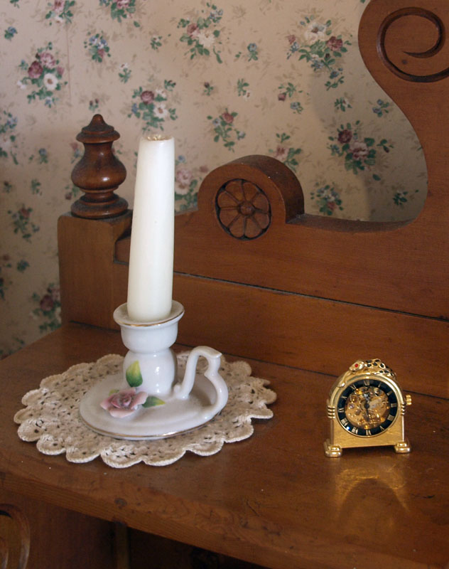 Detail in guest bedroom