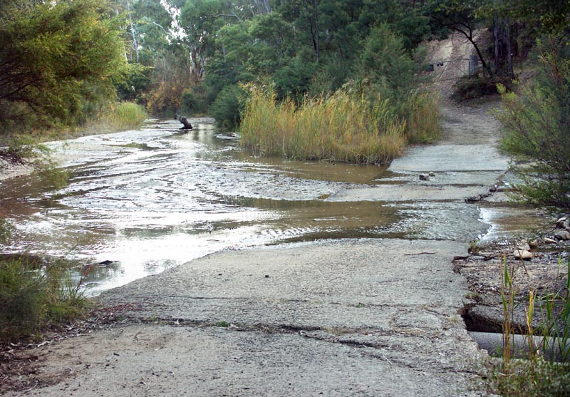 Wolgan River crossing 2006