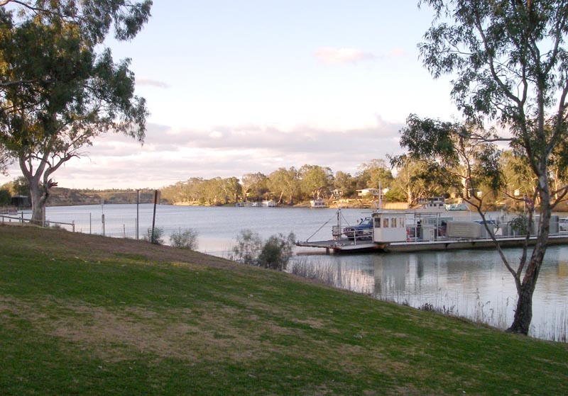 Murray River ferry crossing