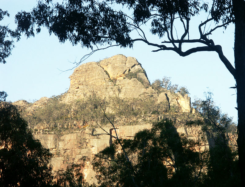 From the Newnes track