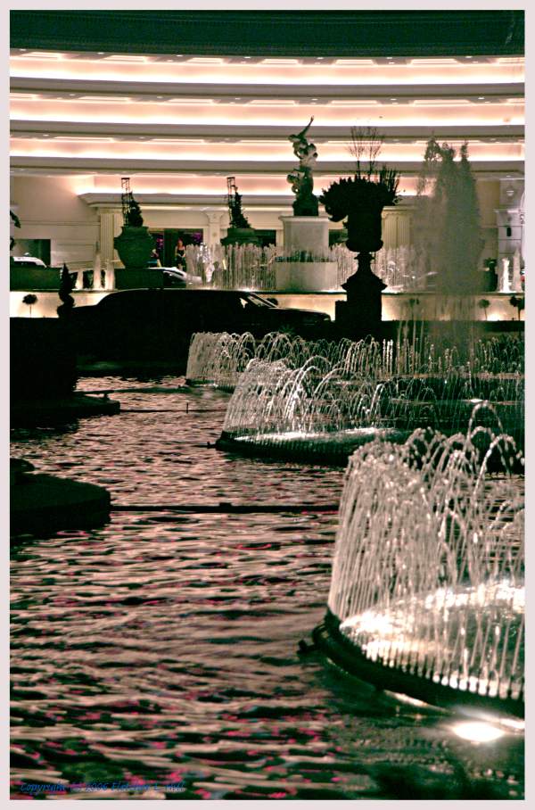 Fountain Pool at Caesars
