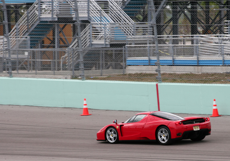 Ferrari Enzo on Track