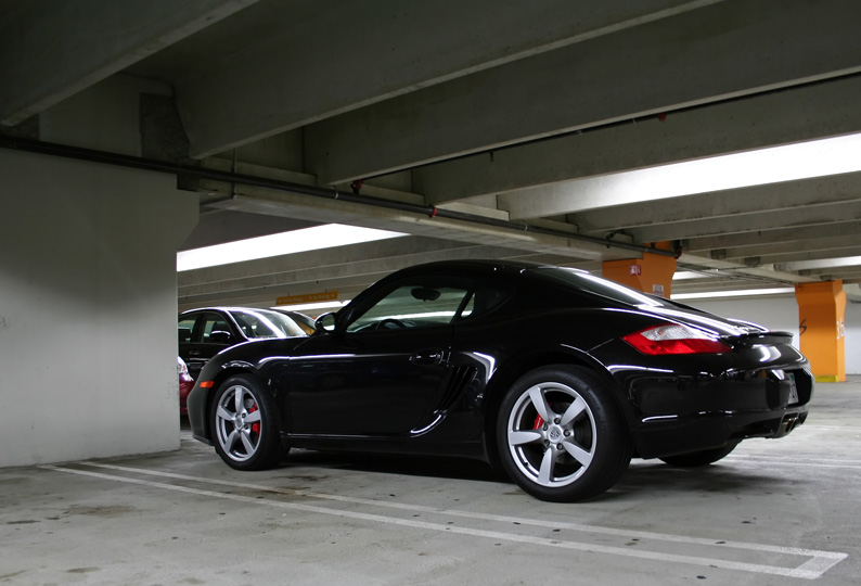 Cayman S in a Hollywood Garage