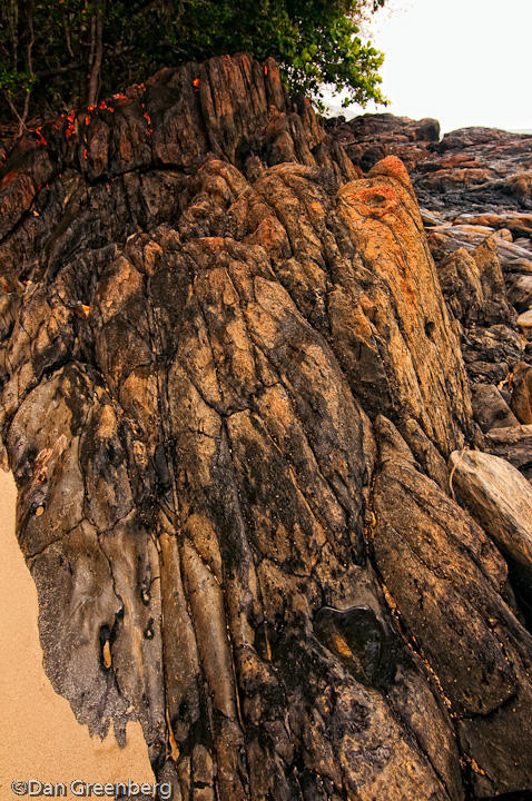 Rock Formation on Beach