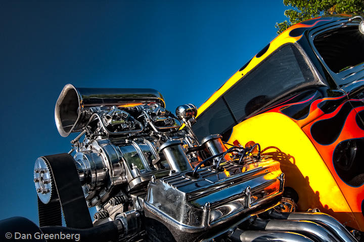 Hemi with Blower and Flames