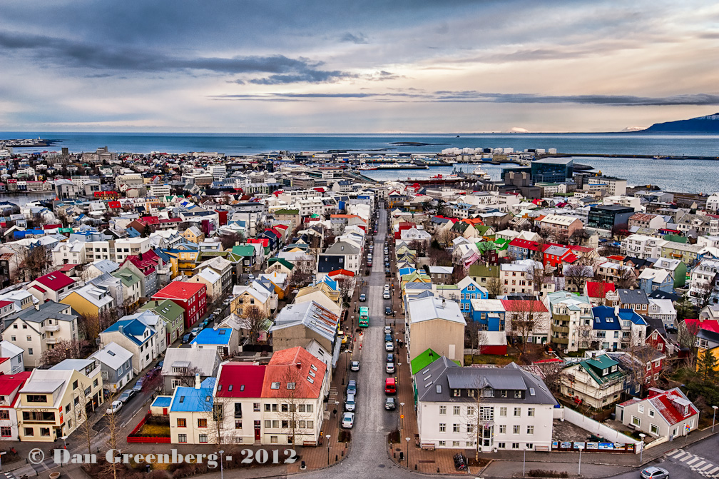 View from Hallgrmskirkja