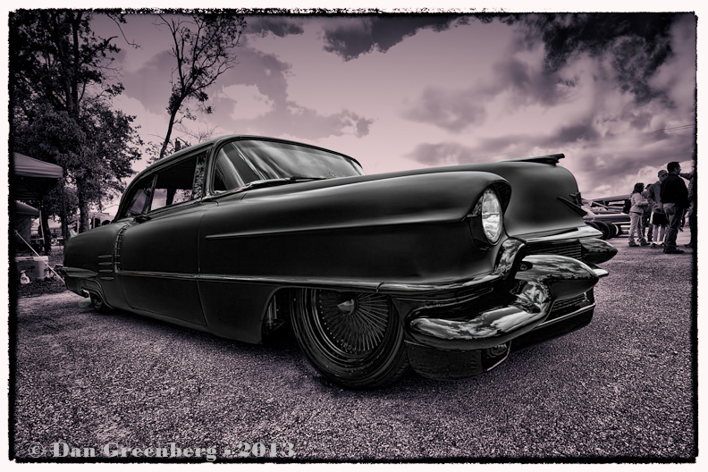 1956 Cadillac in Solid Black