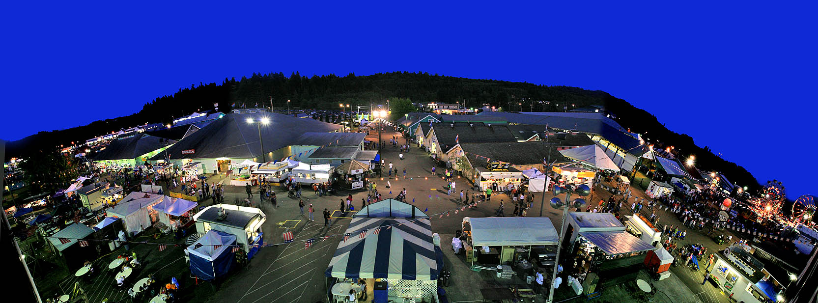 Above the midway