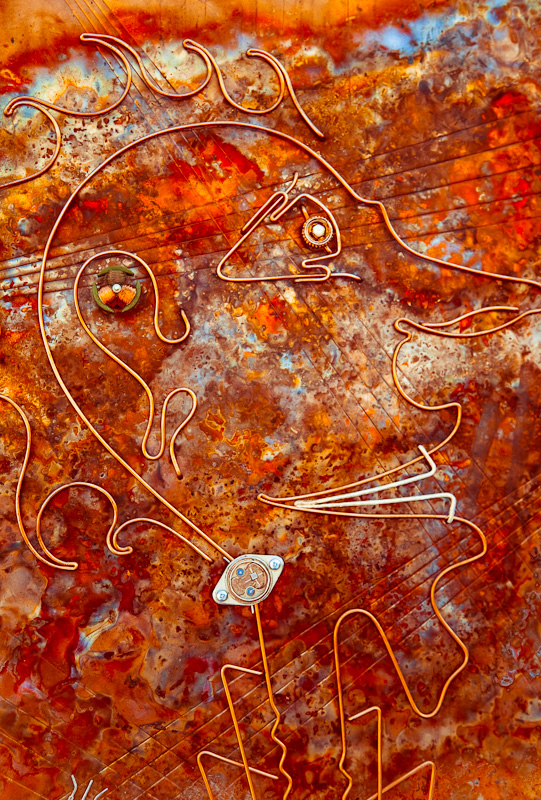 Street art, metal