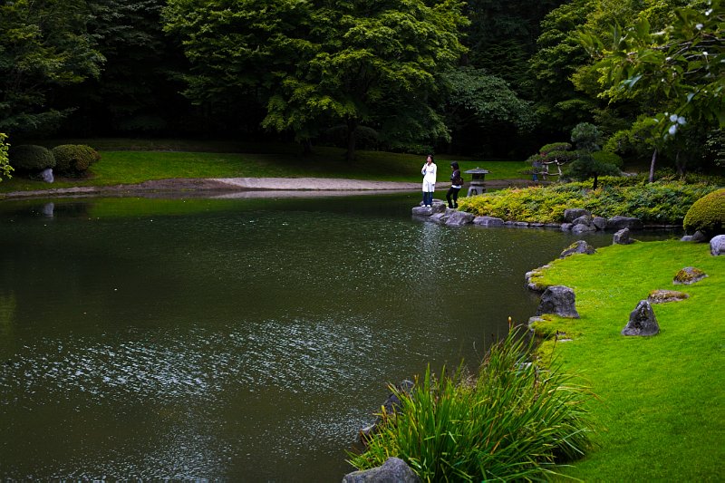 Enjoying Nitobe Garden