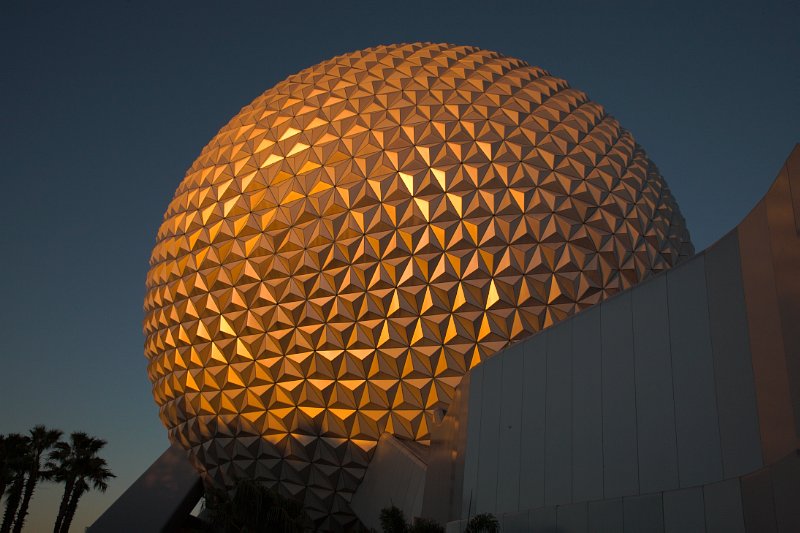 Golden Globe, Epcot, Disney World