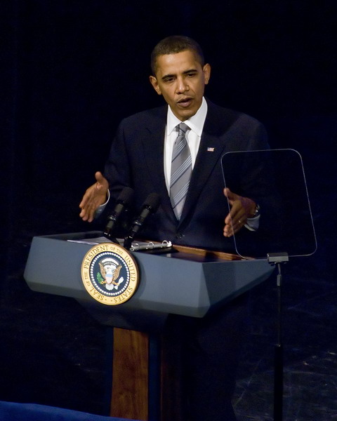 President Barack Obama at DNC Fundraiser