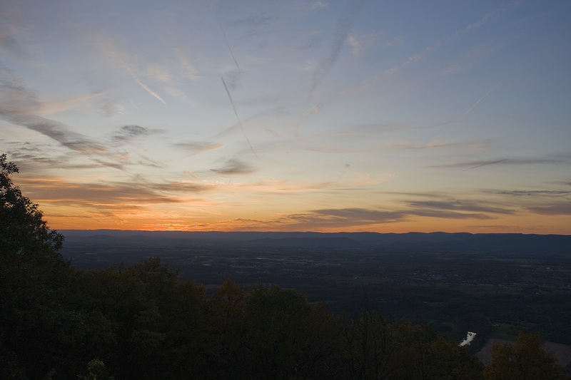 Shenandoah Valley from the Woodstock Tower