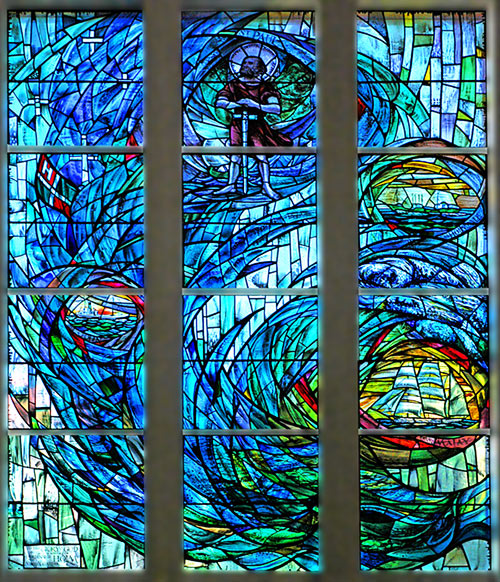 St Pauls stain glass window