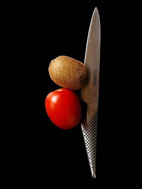 The Knife, the Tomato and the Kiwifruit