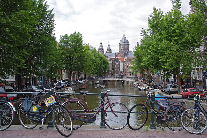 bicycles and canals