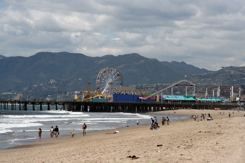 The Santa Monica Pier (hopefully well be living near here)