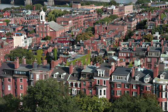Beacon Hill: Aerial II