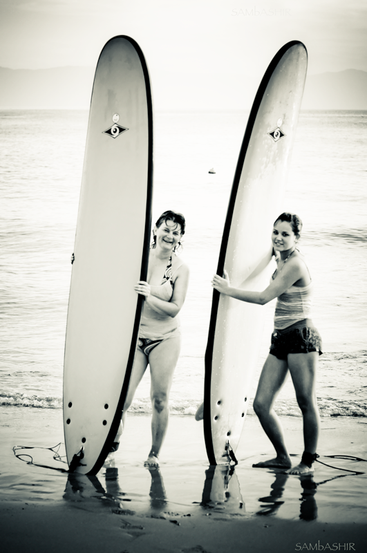 Surfer Chicks in Mexico :)