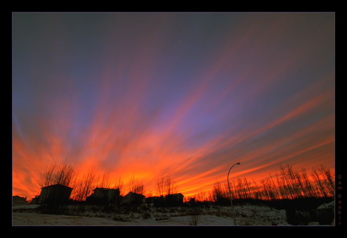 Tonights Sunset - Slightly different angle