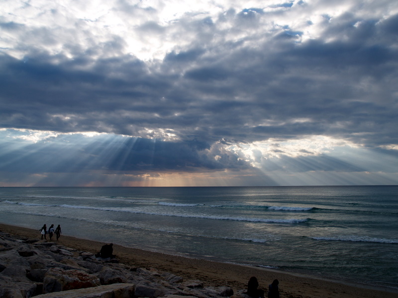 3rd. Place<br><b>Gods fingers</b><br>by Susan G