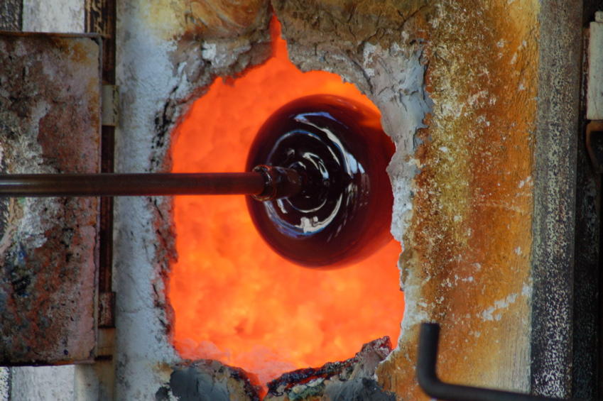 Glass Making in the Spanish Village