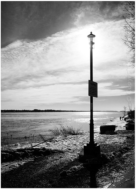 Lamp post.