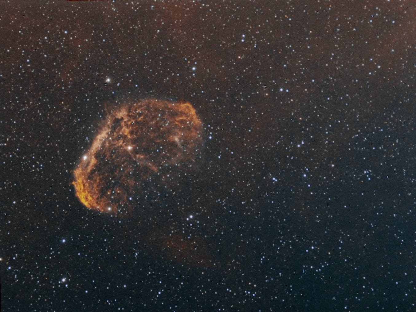 NGC 6888 en combinaci�n HOO