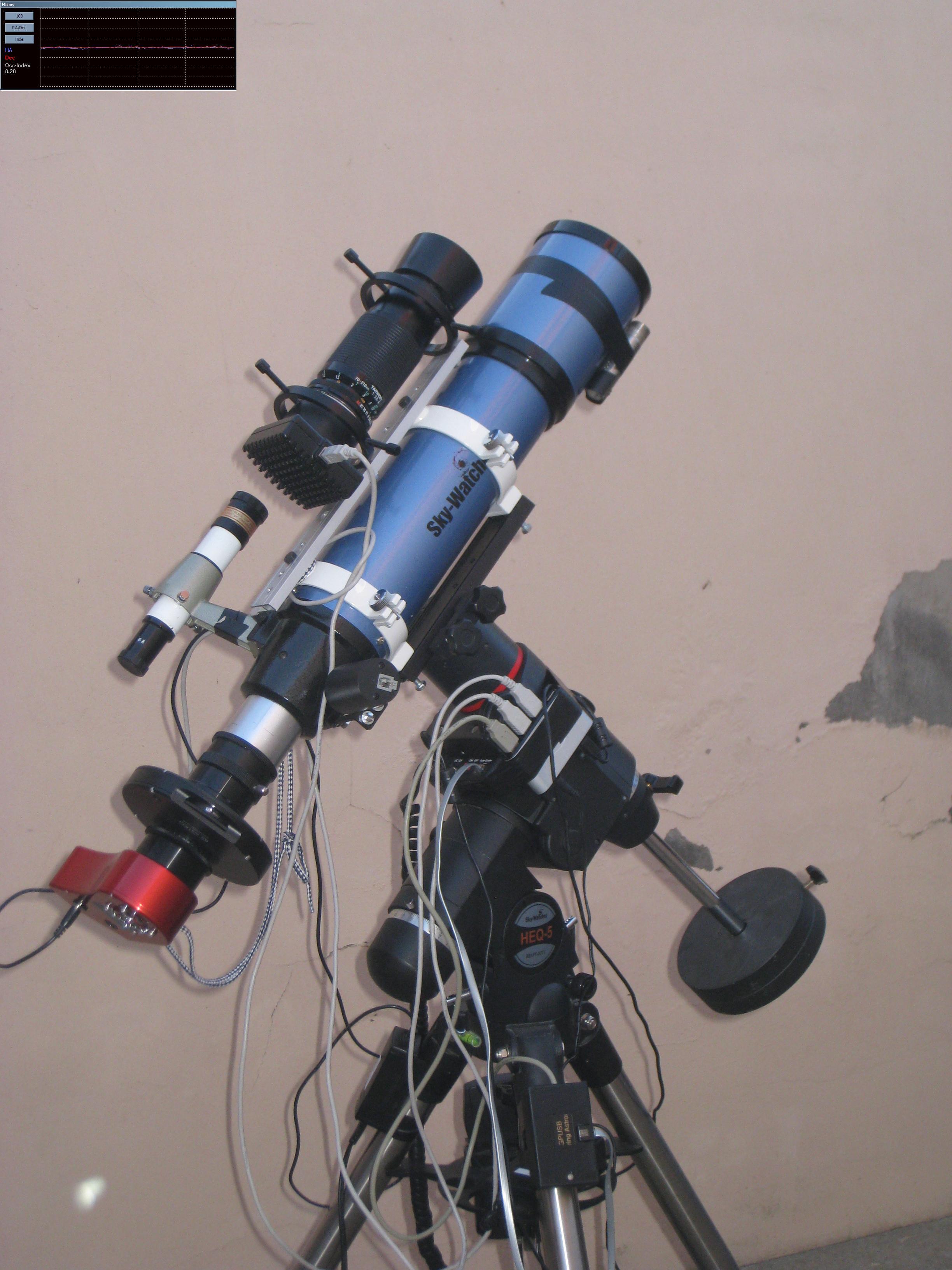 Primer equipo para astrofotografa