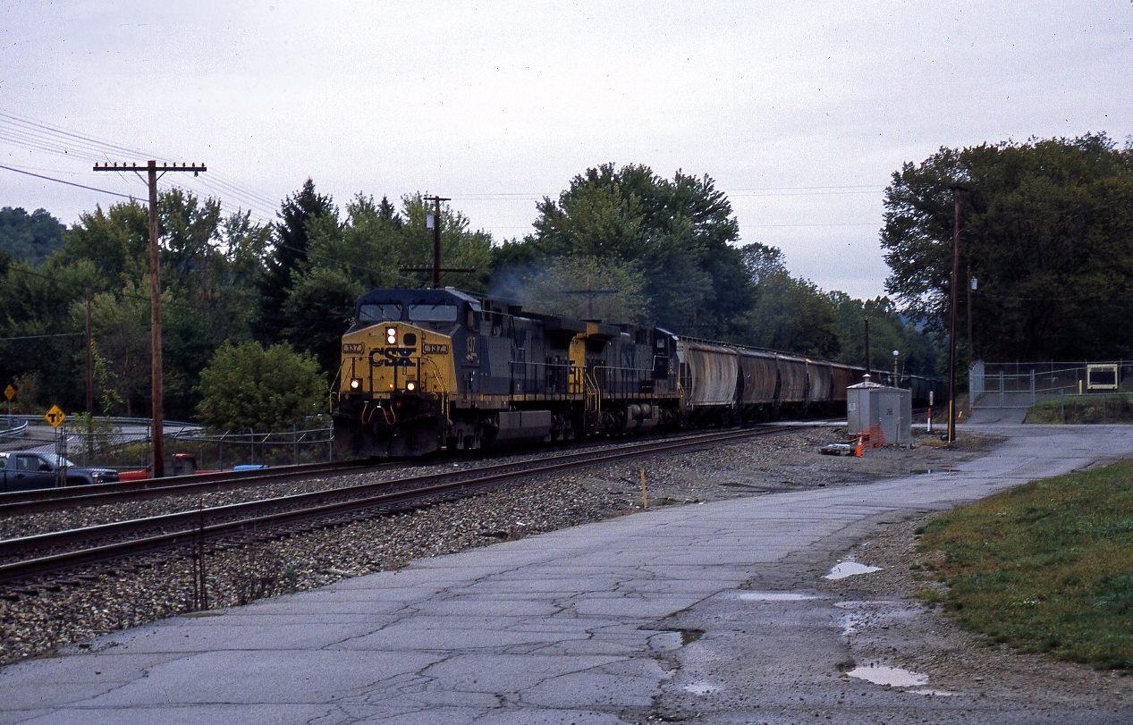 77 - CSX AC4400CW 137 Sutersville PA Sept 26 2009 