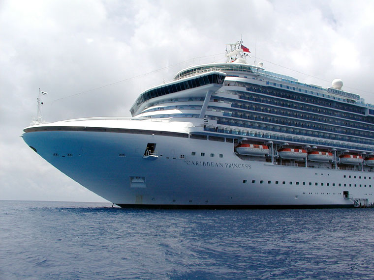 Caribbean Princess from tender