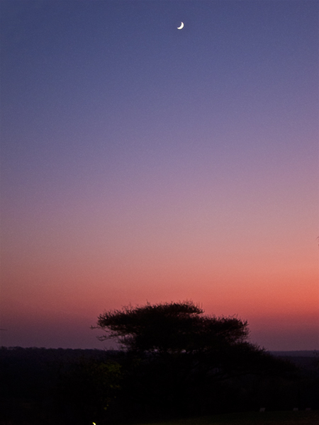 My last sunrise in Africa