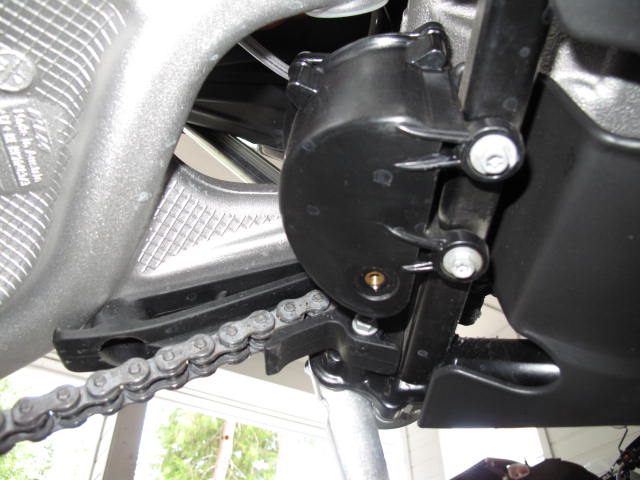 Remove Plug from EXC to allow carb venting and prevent over filling of catch container