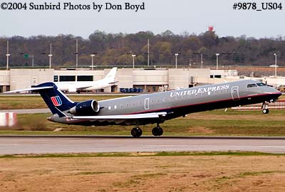 United Express (Mesa Airlines) CL-600-2C10 N515MJ aviation airline stock photo #9878