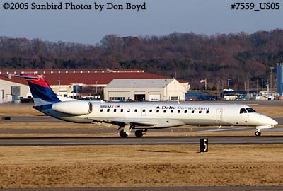 Delta Connection (Mesa Airlines) EMB-145LR N841MJ aviation airline stock photo #7559