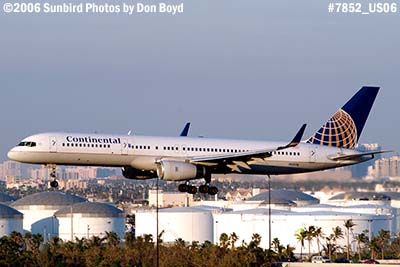 Continental Airlines B757-224/ET N12116 aviation airline stock photo #7852