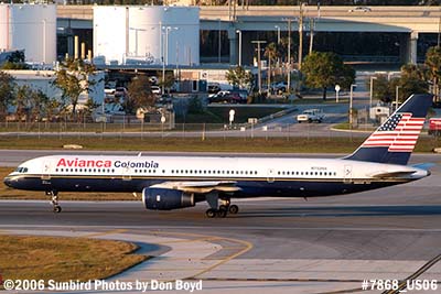 North American (leased short term by Avianca) B757-28A N752NA aviation airline stock photo #7868
