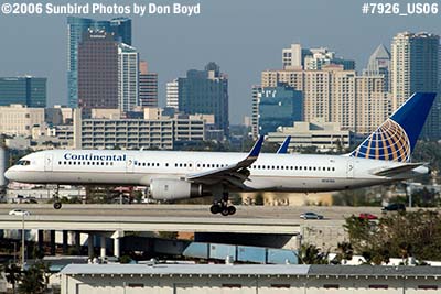 Continental Airlines B757-224 N14106 aviation airline stock photo #7926