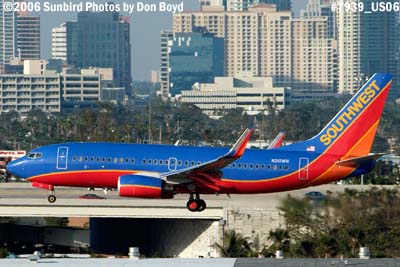 Southwest Airlines B737-7H4 N210WN aviation airline stock photo #7939