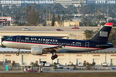 US Airways A319-112 N762US aviation airline stock photo #7979