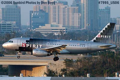 Spirit A319-132 N506NK aviation airline stock photo #7995
