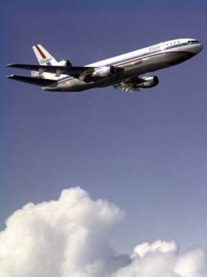 Mid 1970's - airborne United DC10-10